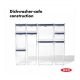 POP Container - Rectangle Tall (3.7 Qt.) X5