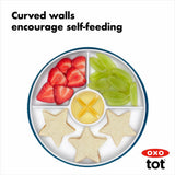 Stick & Stay Suction Divided Plate R5