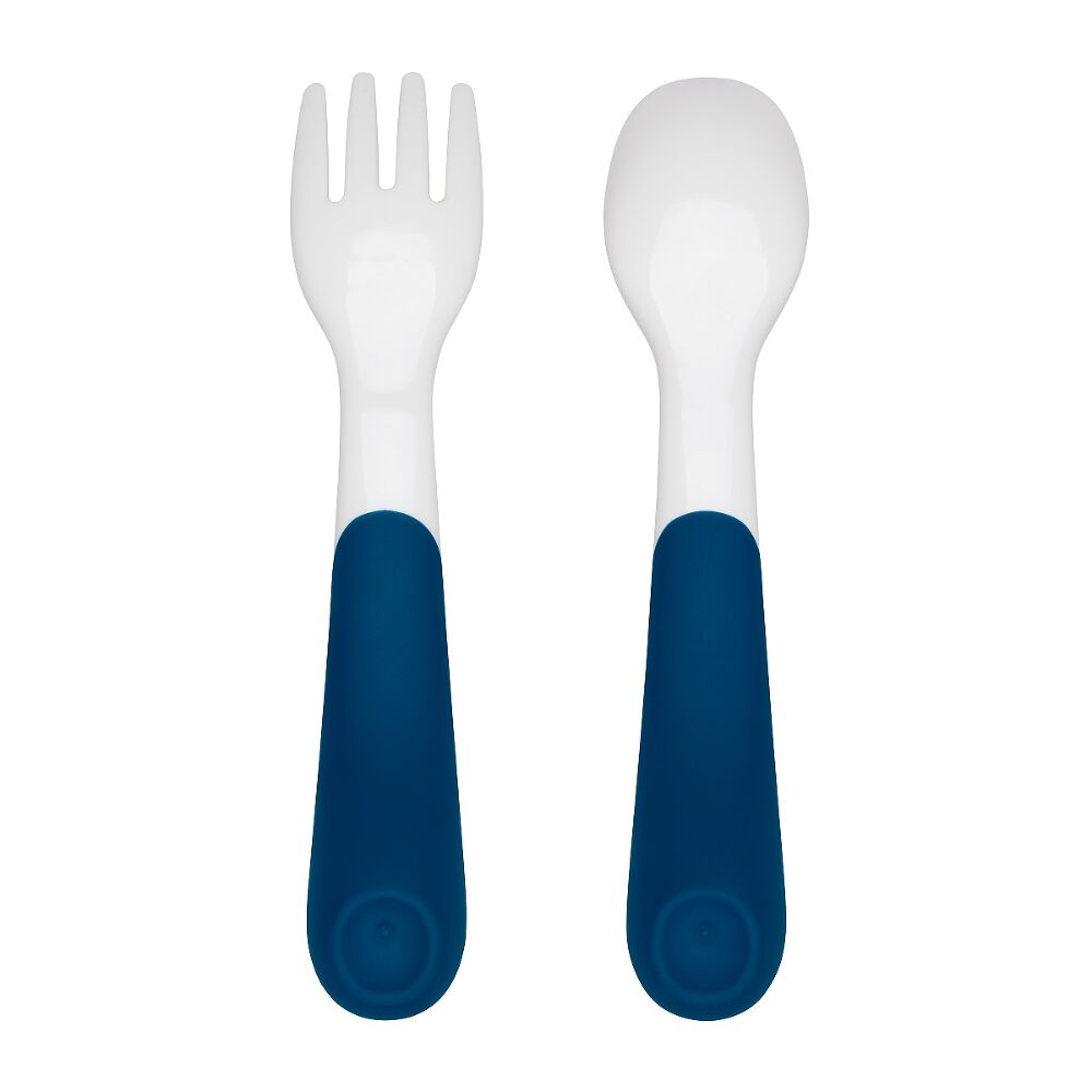 On-the-Go Plastic Fork and Spoon Set with Travel Case D4