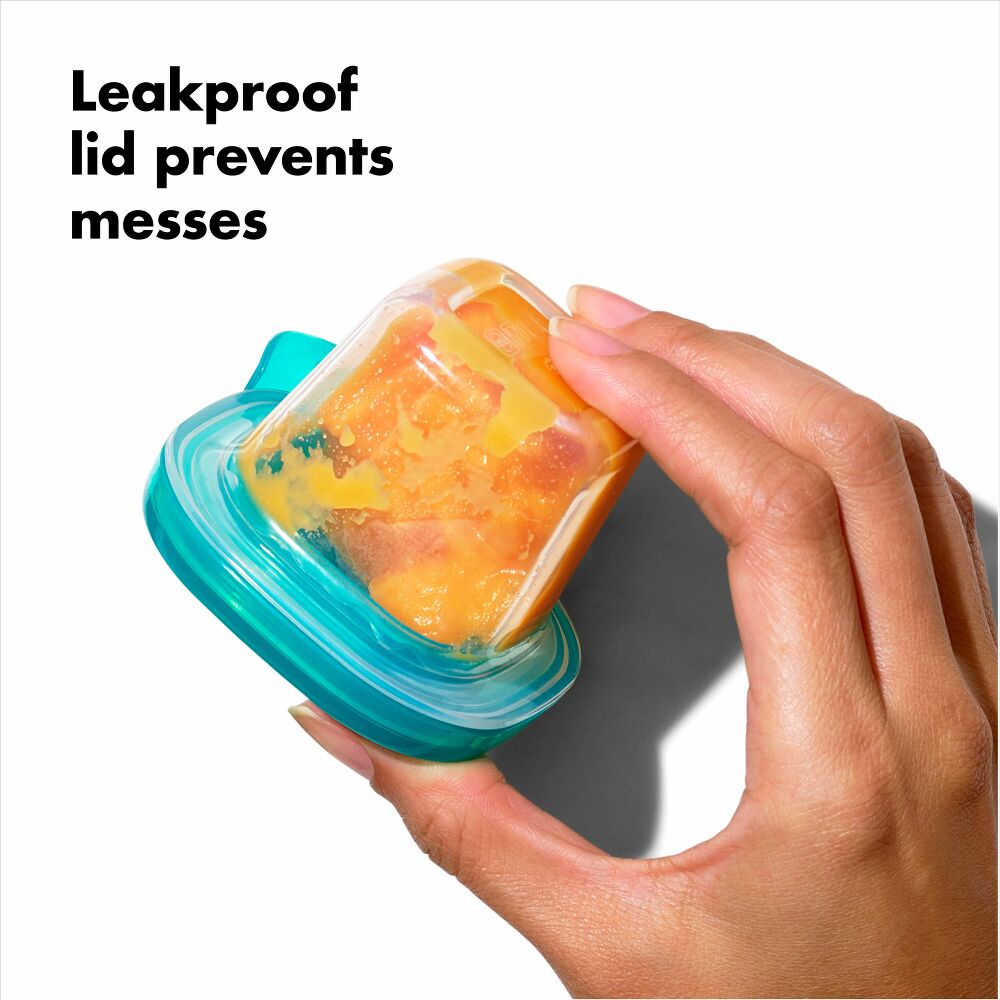 2 oz Baby Blocks™ Silicone Freezer Storage Containers S1