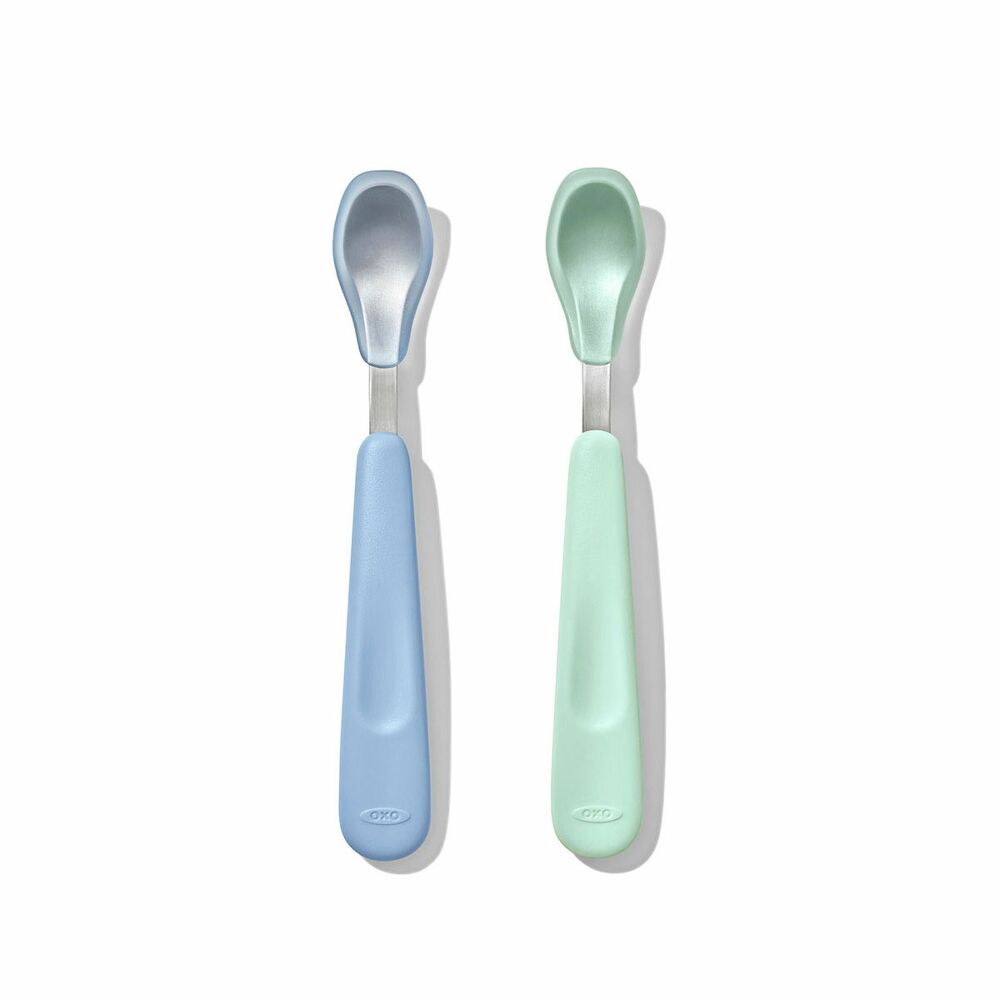 Feeding Spoon Set with Soft Silicone S7