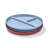 Stackable Divided Plates Set - 3 Pack T4